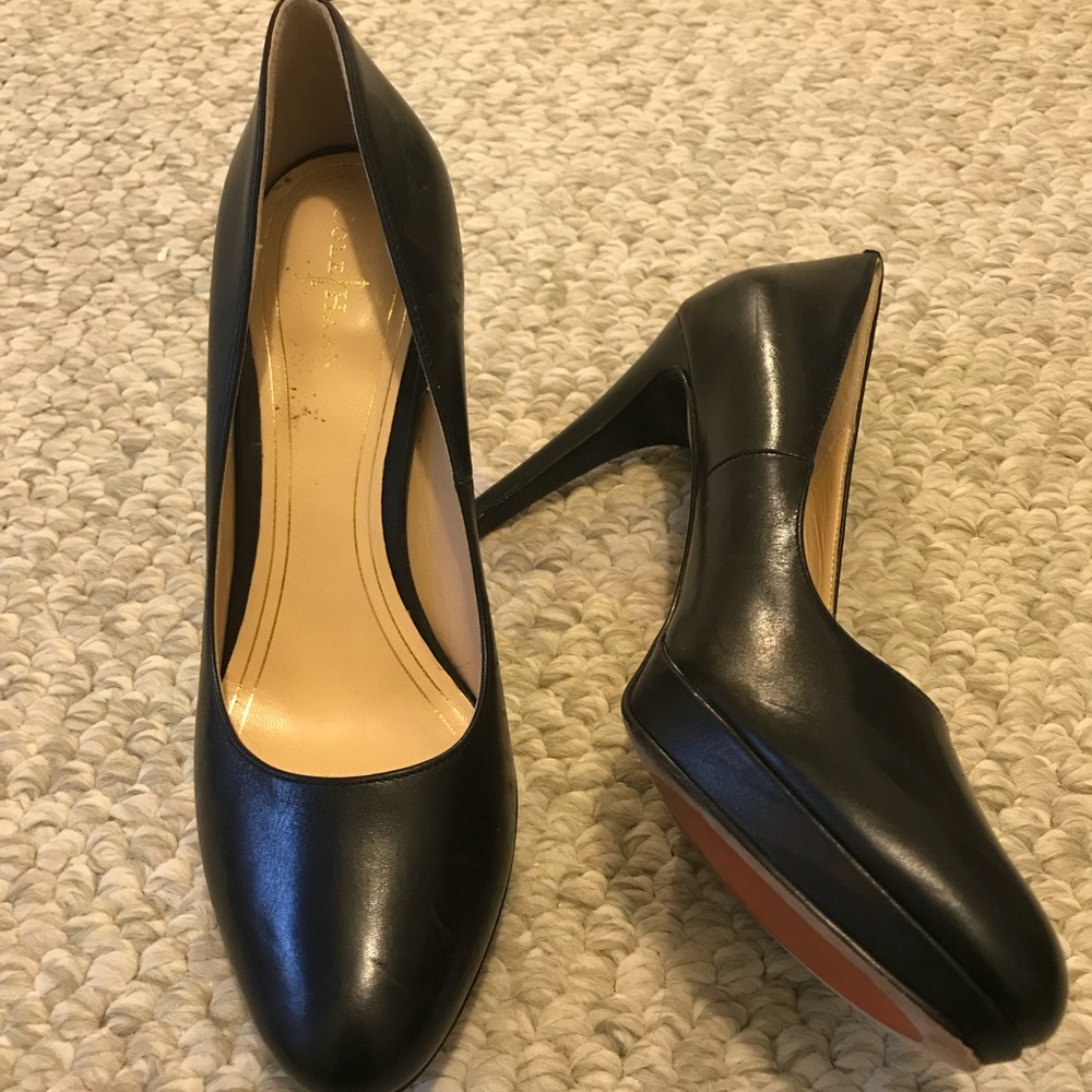 Cole Haan Black Leather Women’s Heels